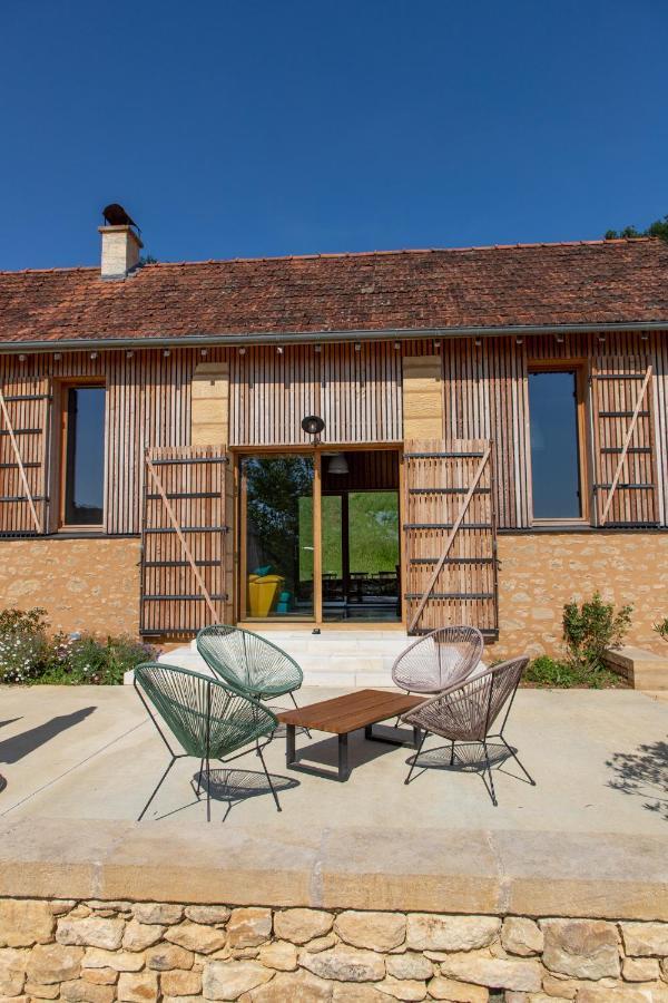 Chambres D'Hotes Avec Piscine La Grange Milou Beynac-et-Cazenac Exterior foto
