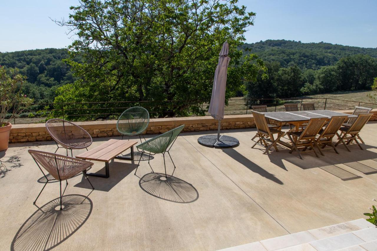 Chambres D'Hotes Avec Piscine La Grange Milou Beynac-et-Cazenac Exterior foto