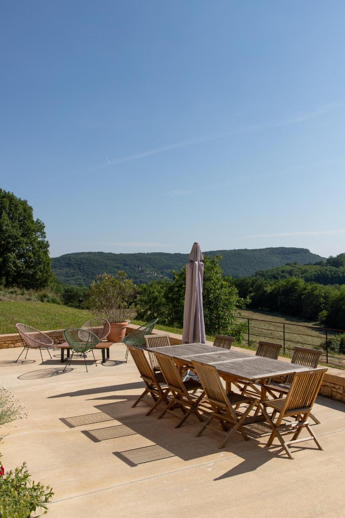 Chambres D'Hotes Avec Piscine La Grange Milou Beynac-et-Cazenac Exterior foto
